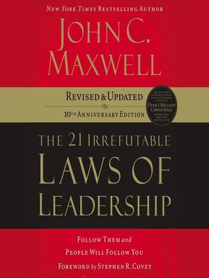 cover image of The 21 Irrefutable Laws of Leadership